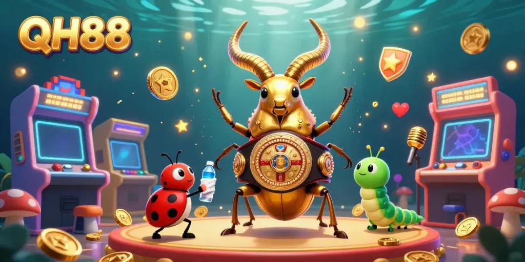 Experience the thrilling QH88 casino games featuring vibrant characters in dynamic action.