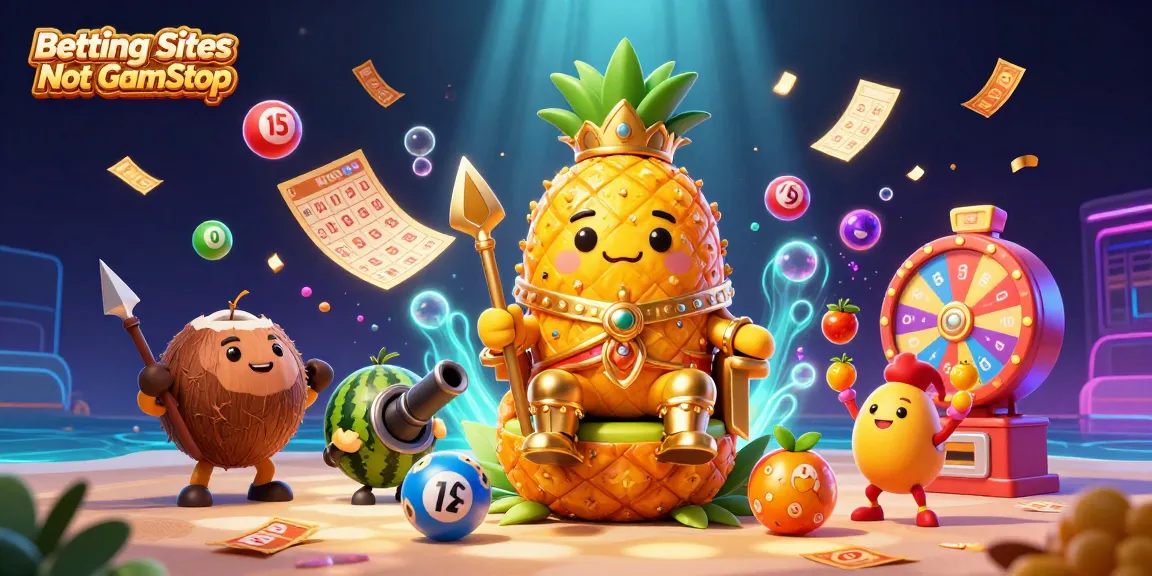 Experience thrilling action at Betting Sites Not On GamStop featuring a dynamic beach casino scene.