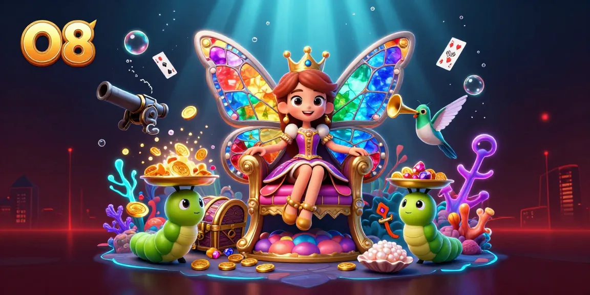 Experience the thrilling O8 gaming adventure with vibrant visuals and exciting gaming elements.